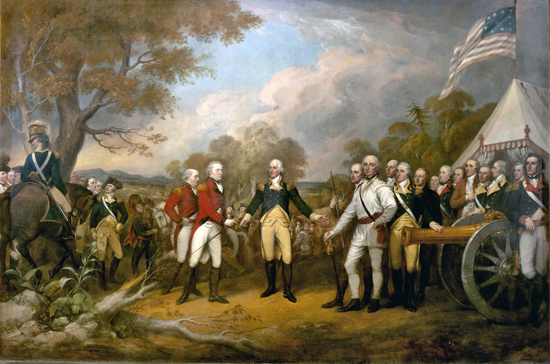 Rendición del General Burgoyne - John Trumbull