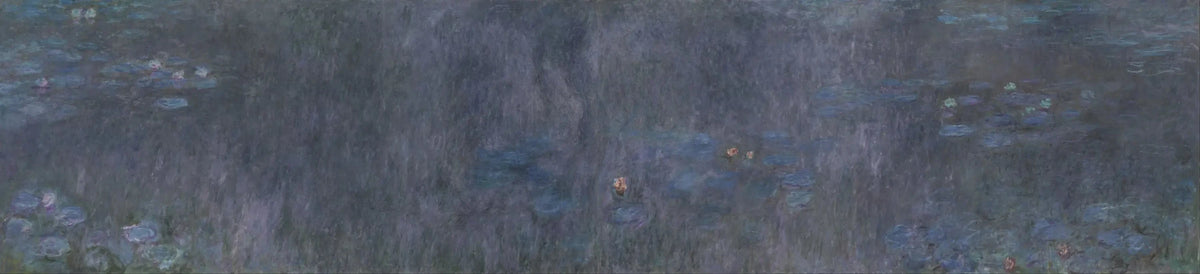 Reflejos de árboles, nenúfares - Claude Monet