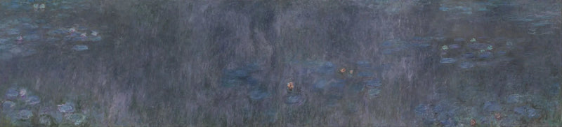 Los Nenúfares: Reflejos de árboles - Claude Monet
