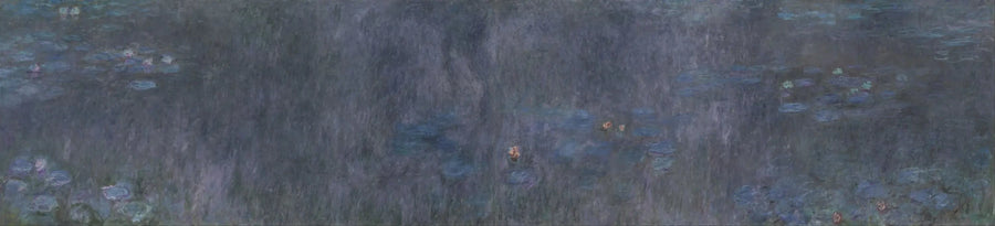 Los Nenúfares: Reflejos de árboles - Claude Monet