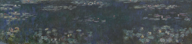 Los Nenúfares: Reflejos verdes - Claude Monet