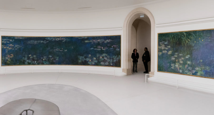 Reflexiones verdes, Los nenúfares - Claude Monet