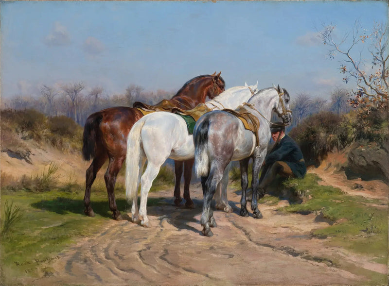 Relevo de caza - Rosa Bonheur