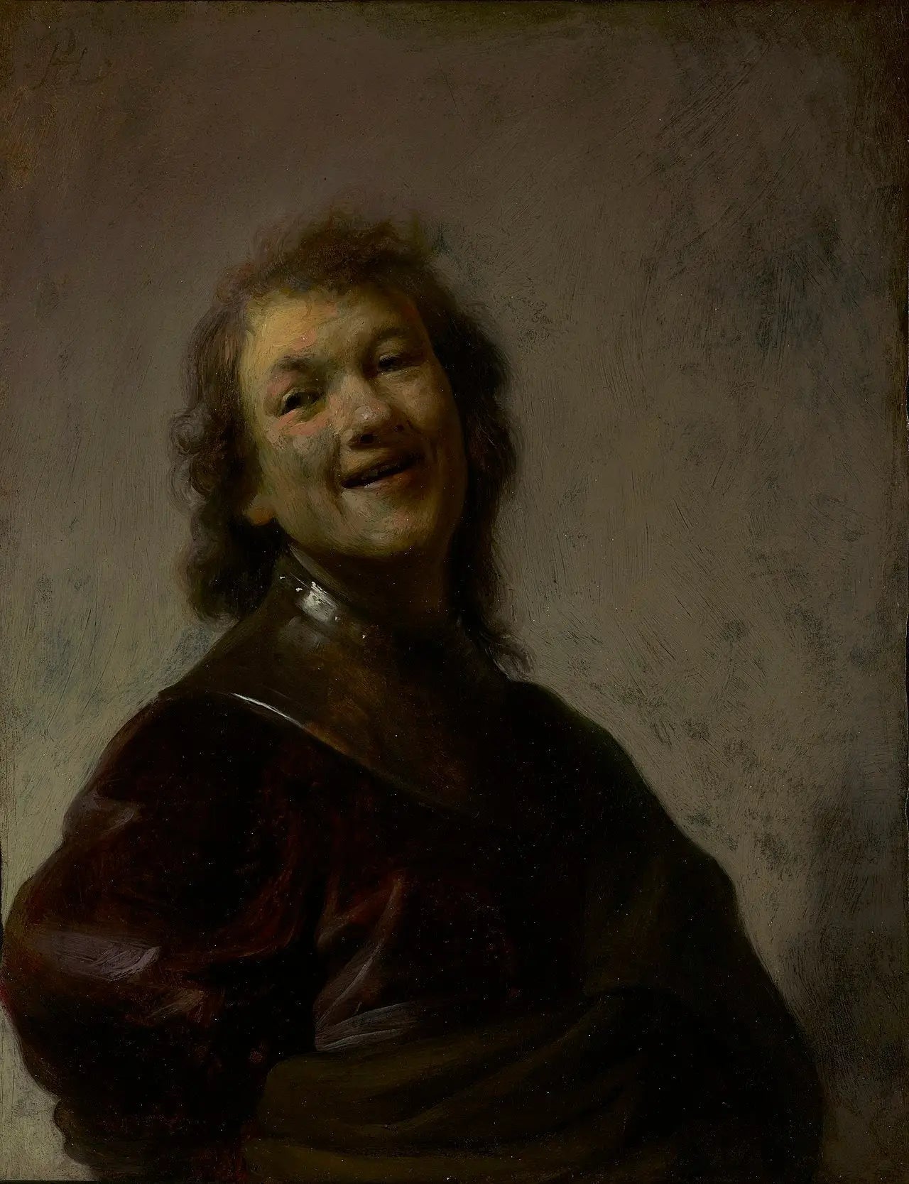 Rembrandt riant - Rembrandt image 1 tableau peint à l’huile sur toile