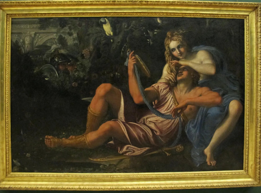 Renaud y Armida - Annibale Carracci