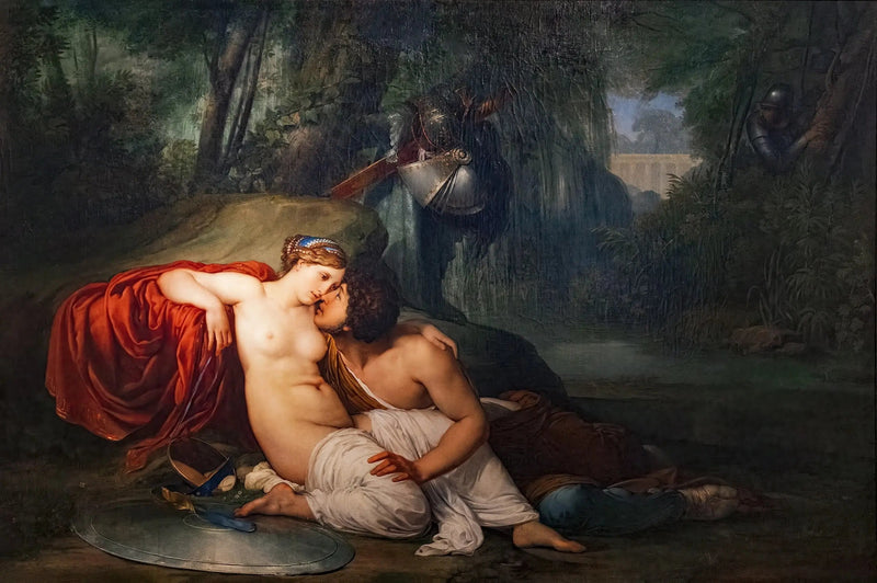 Renaud y Armida - Francesco Hayez