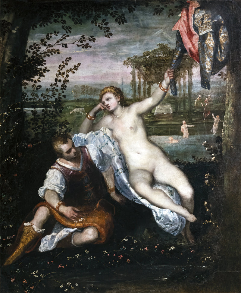 Renaud y Armide - Jacopo Tintoretto