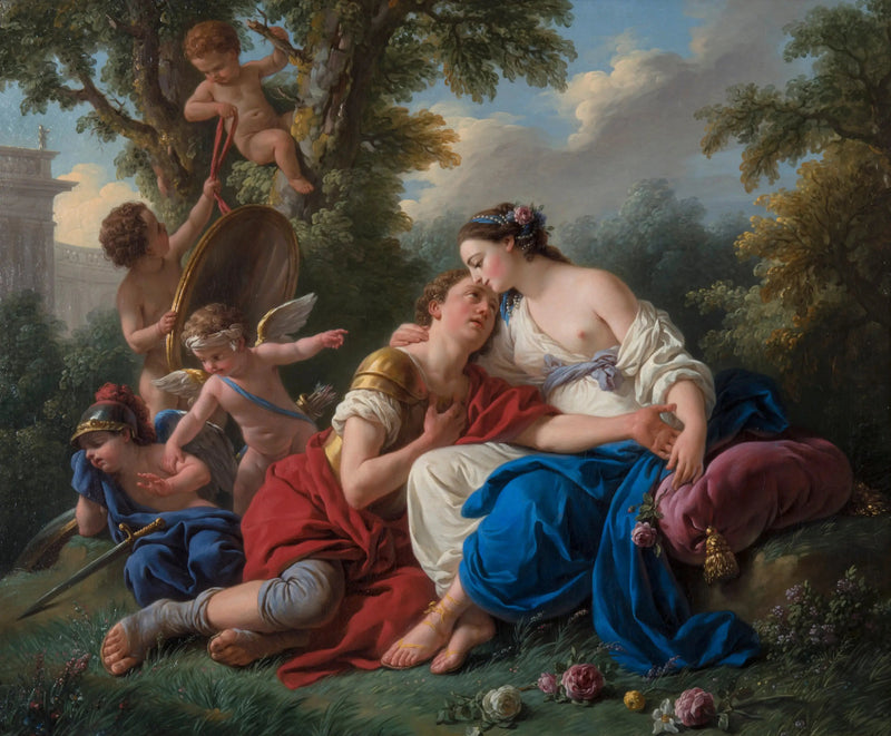 Renaud y Armide - Louis Jean François Lagrenée