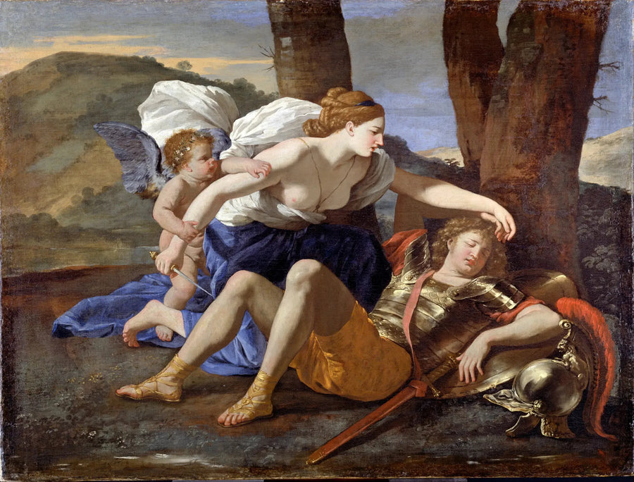 Renaud y Armida - Nicolas Poussin