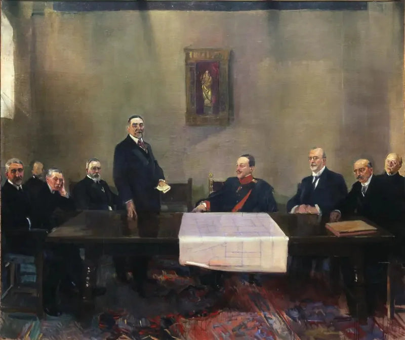 Encuentro del Patronato de la Casa-Museo de El Greco, Toledo - Joaquín Sorolla