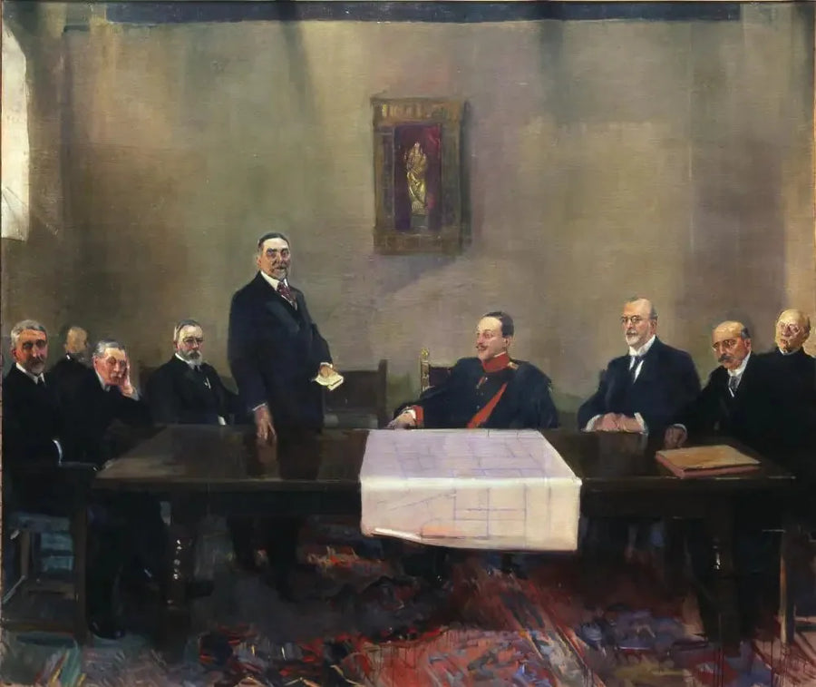 Encuentro del Patronato de la Casa-Museo de El Greco, Toledo - Joaquín Sorolla