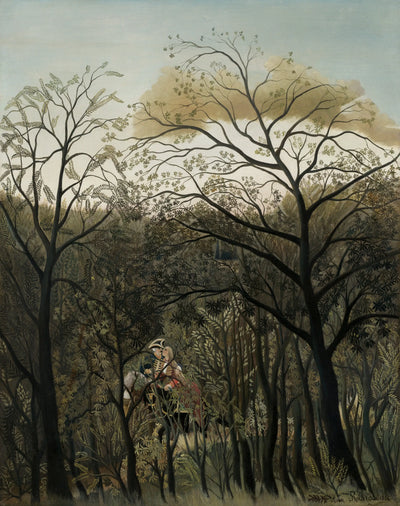 Rendez-vous dans la forêt - Henri Rousseau - Alpha Reproduction