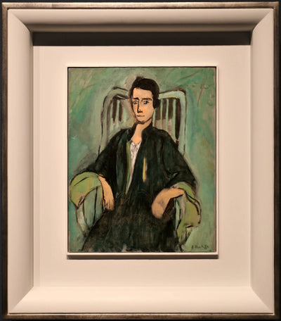 Reproduction du tableau « Renée, Harmonie verte - Henri Matisse » par Alpha Reproduction en peinture à l’huile