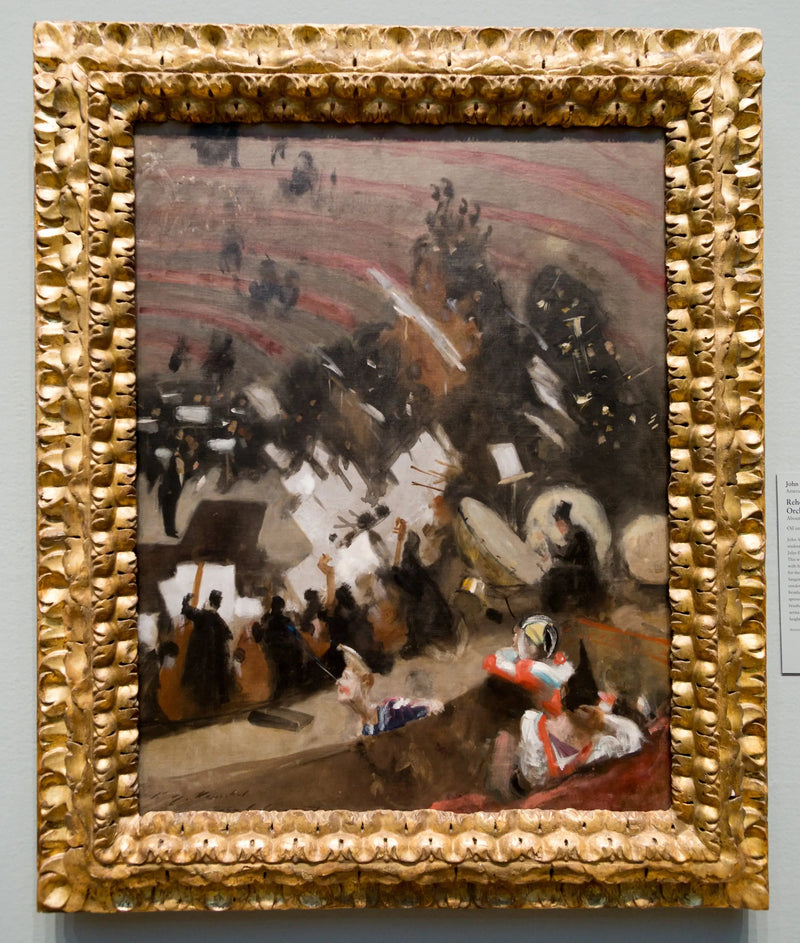 Repetición de la Orquesta Pasdeloup en el Circo de Invierno - John Singer Sargent