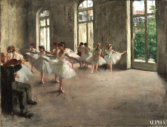 Répétition du ballet - Edgar Degas - Reproductions de tableaux et peintures haut de gamme