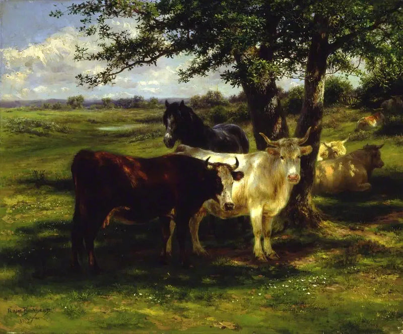 Reposo del mediodía - Rosa Bonheur