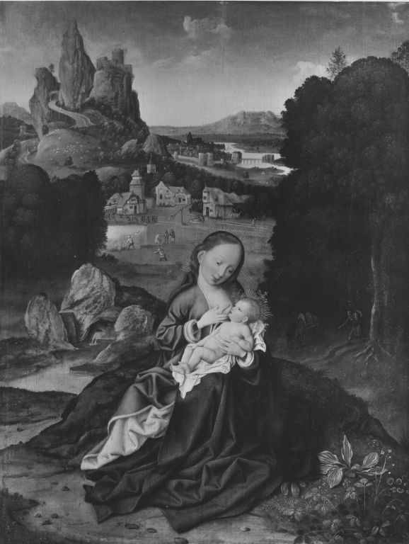 Descansa en vuelo - Joos van Cleve