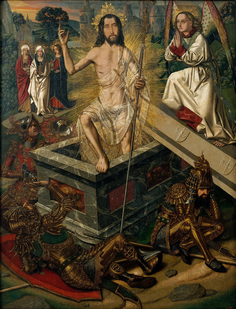 Resurrección de Cristo - Bartolomé Bermejo
