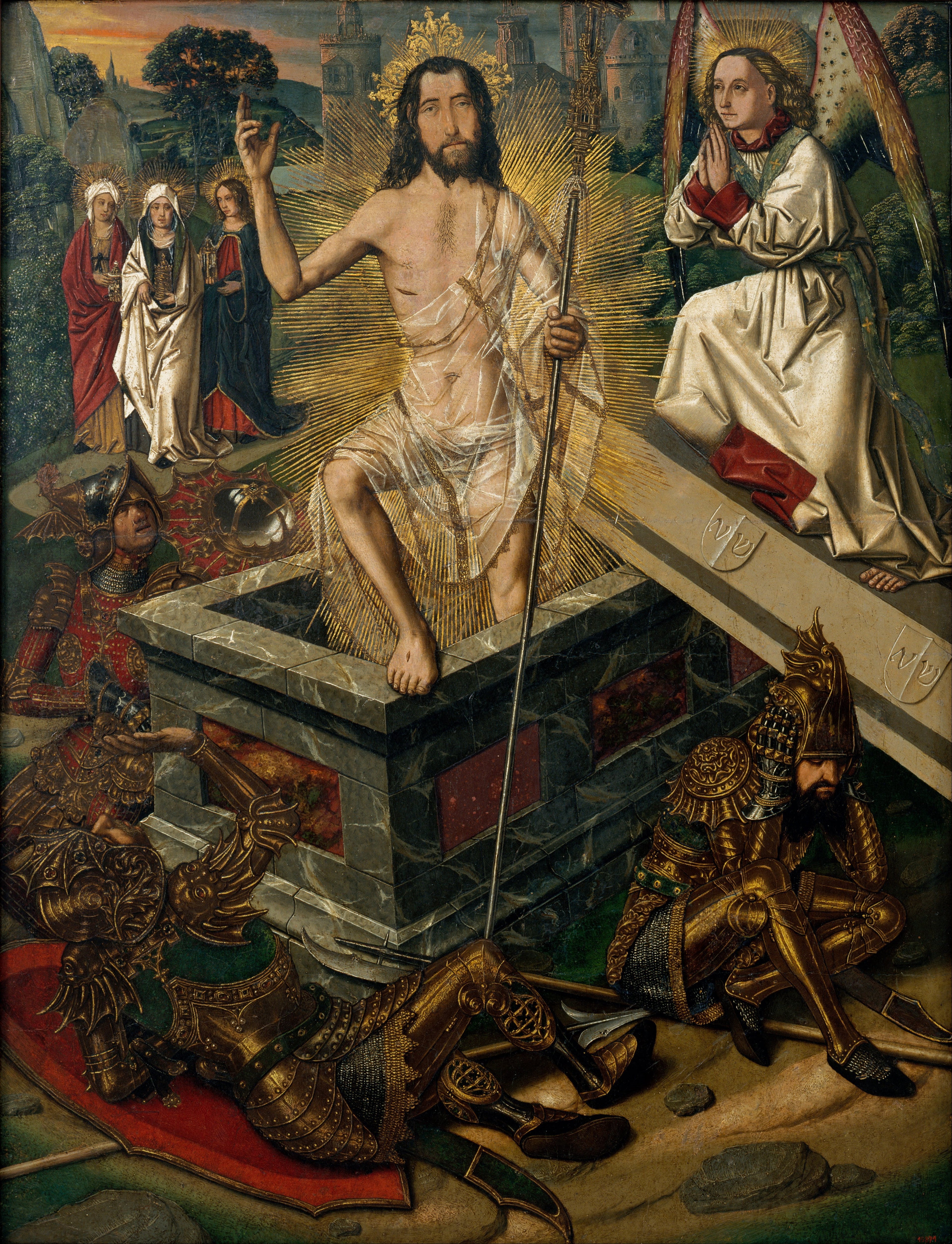 Résurrection du Christ - Bartolomé Bermejo - Alpha Reproduction