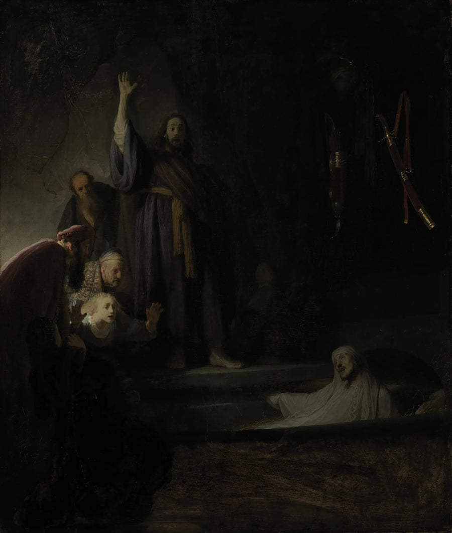 La Resurrección de Lázaro - Rembrandt