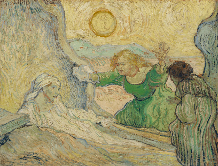 La Resurrección de Lázaro - Vincent van Gogh