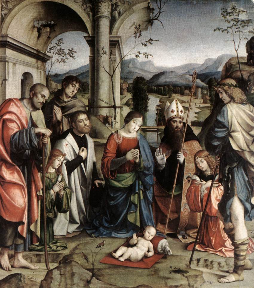 Retablo Bentivoglio - Francesco Francia