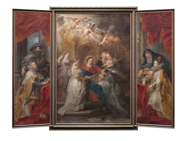 Retablo de Ildefonse - Peter Paul Rubens