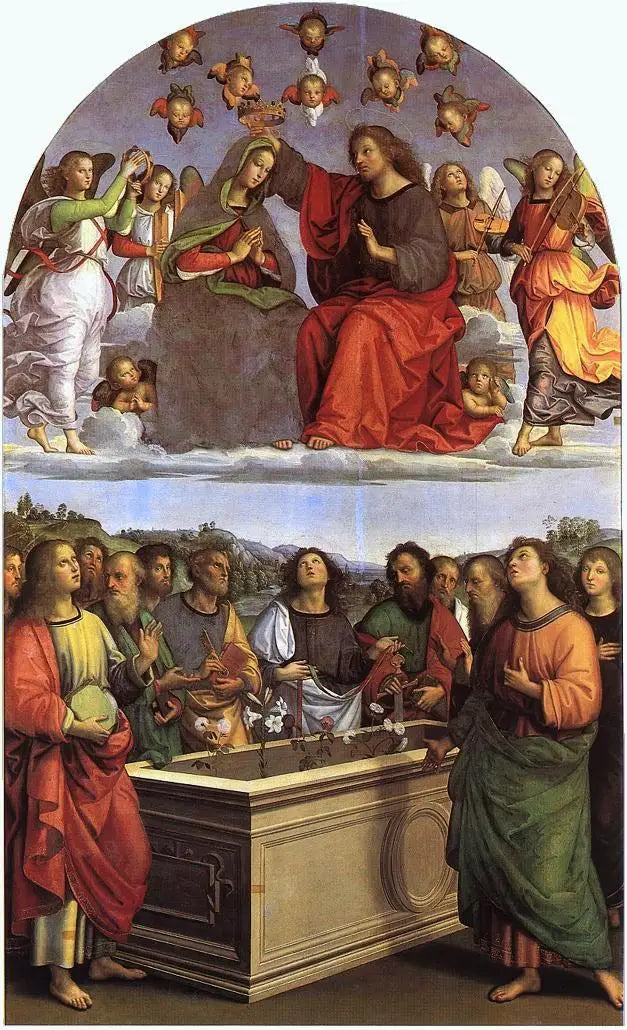 Retablo de Oddi - Rafael Sanzio