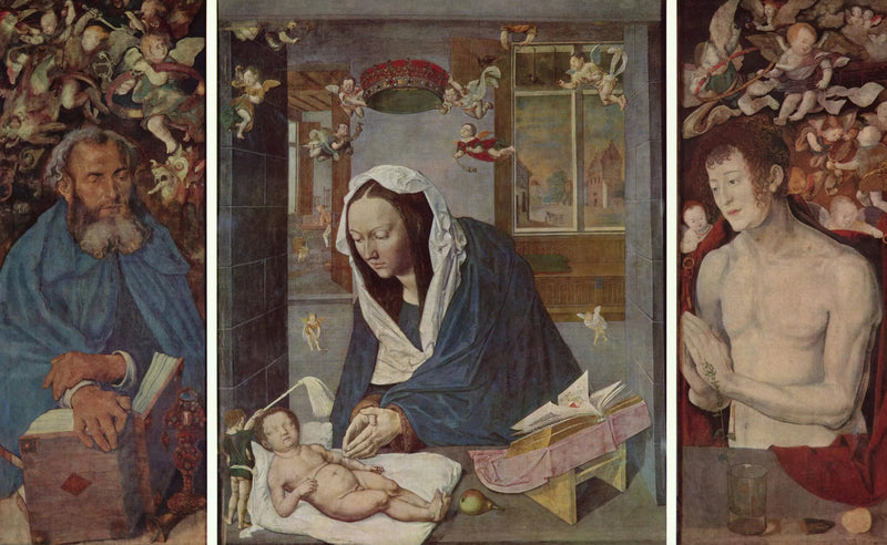 retablo de Dresde - Albrecht Dürer