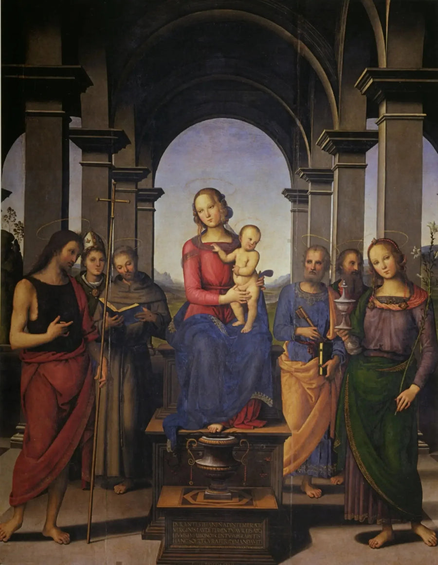 Retablo de Fano - Pietro Perugino