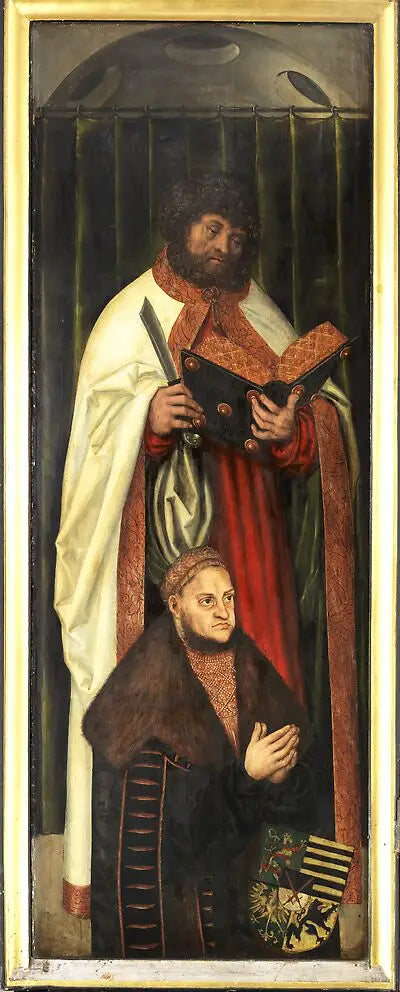 Retablo de la iglesia Santa Catalina de Zwickau [ala izquierda] - Lucas Cranach el Viejo