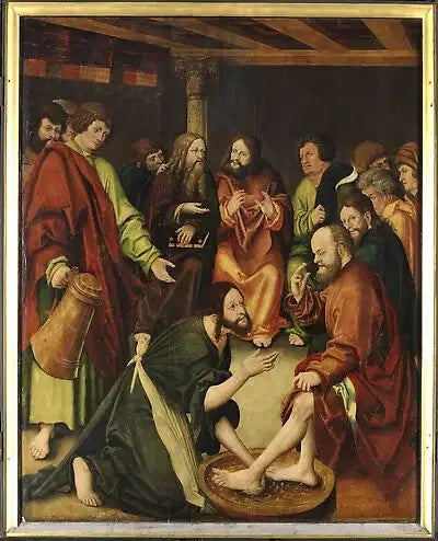 Retablo de la iglesia Santa Catalina de Zwickau [panel central] - Lucas Cranach el Viejo