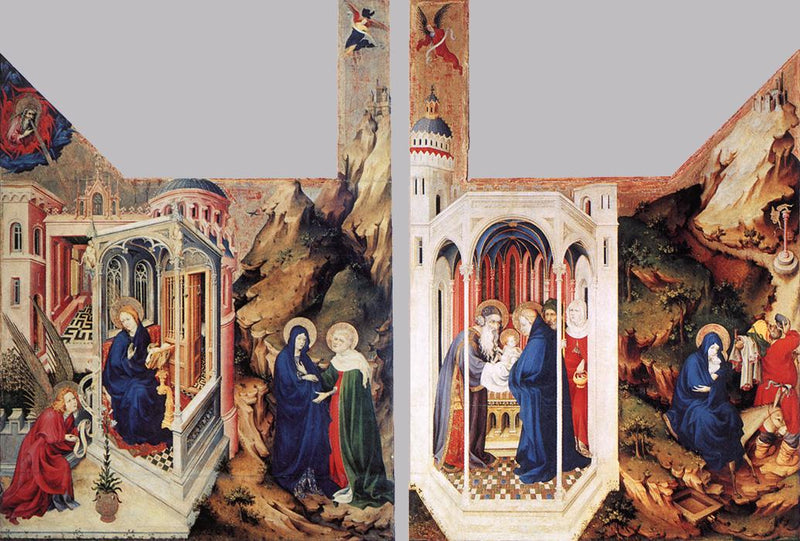Retablo de la Crucifixión - Melchior Broederlam