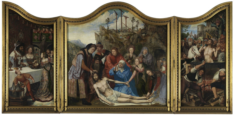 Retablo de la Guilda de los Carpinteros - Quentin Metsys