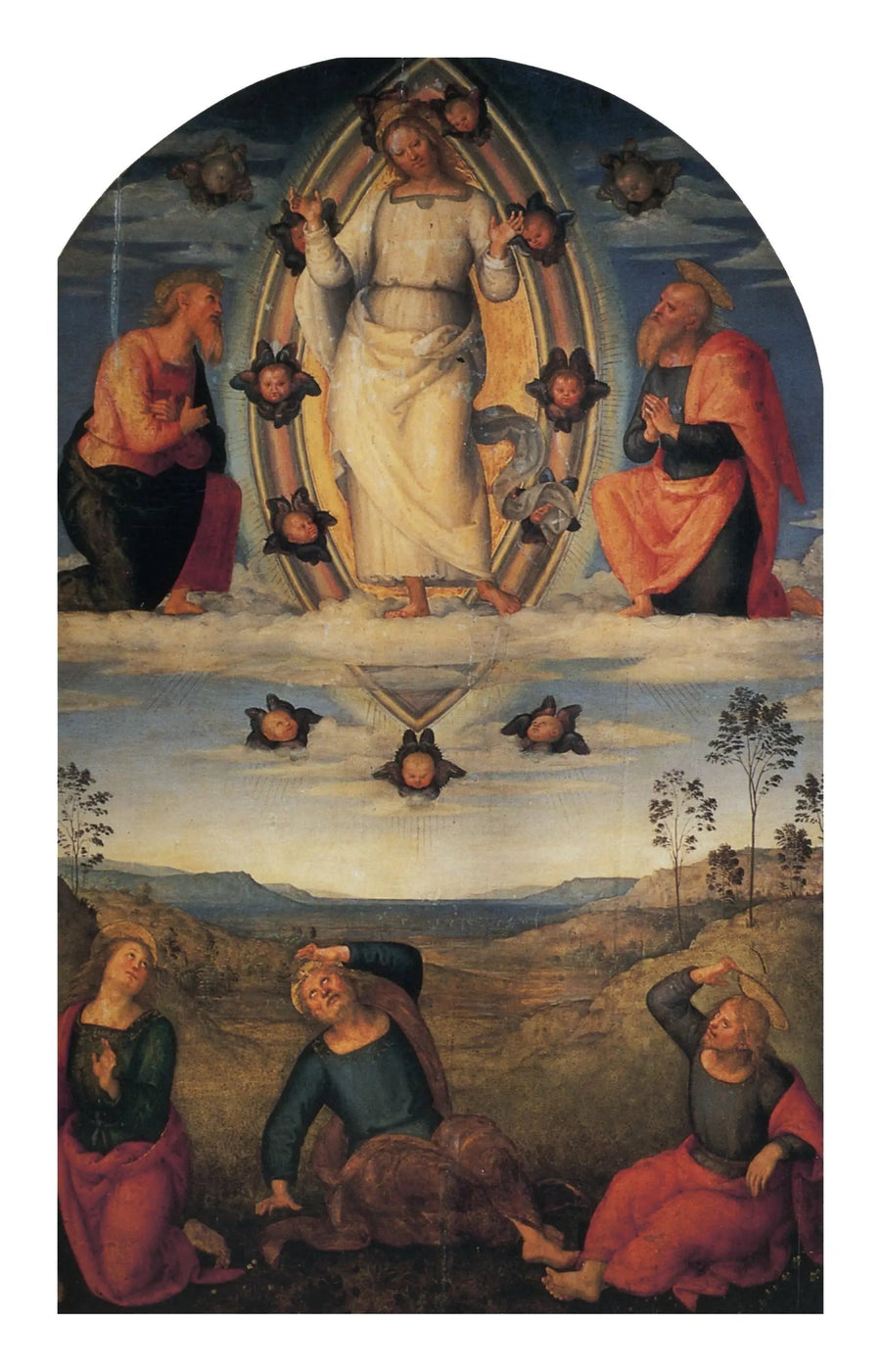 Retablo de la Transfiguración - Pietro Perugino