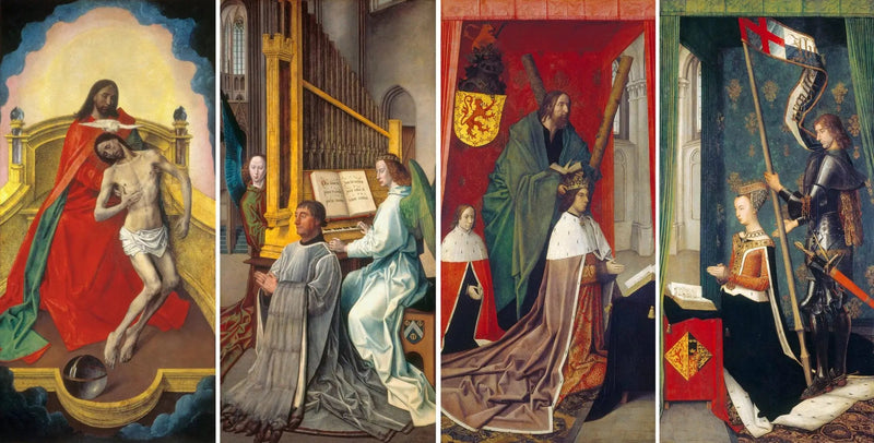 Retablo de la Trinidad - Hugo van der Goes