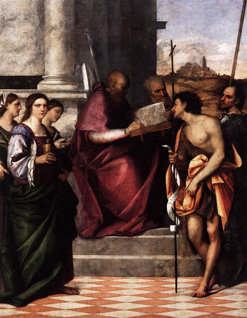 Retablo de San Juan Crisóstomo - Sebastiano del Piombo