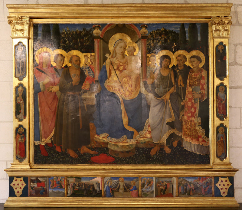 Retablo de san Jerónimo - Zanobi Strozzi