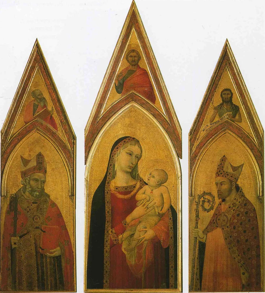 Retablo de san Proculus - Ambrogio Lorenzetti