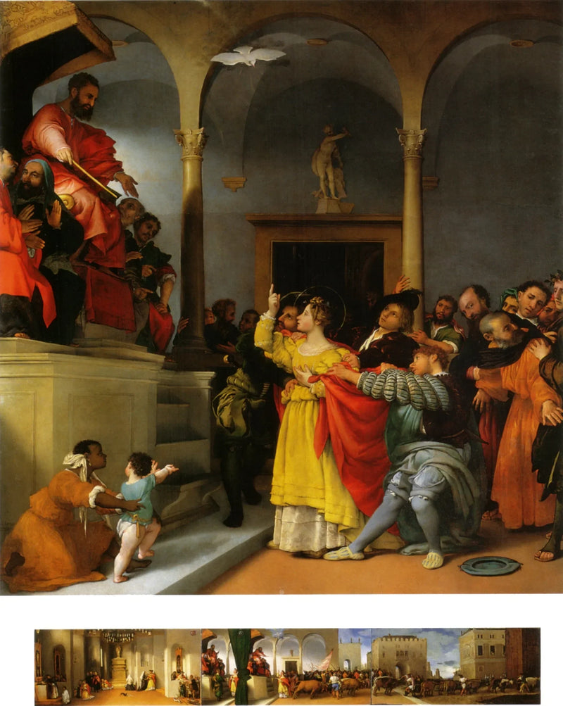 Retablo de Santa Lucía - Lorenzo Lotto