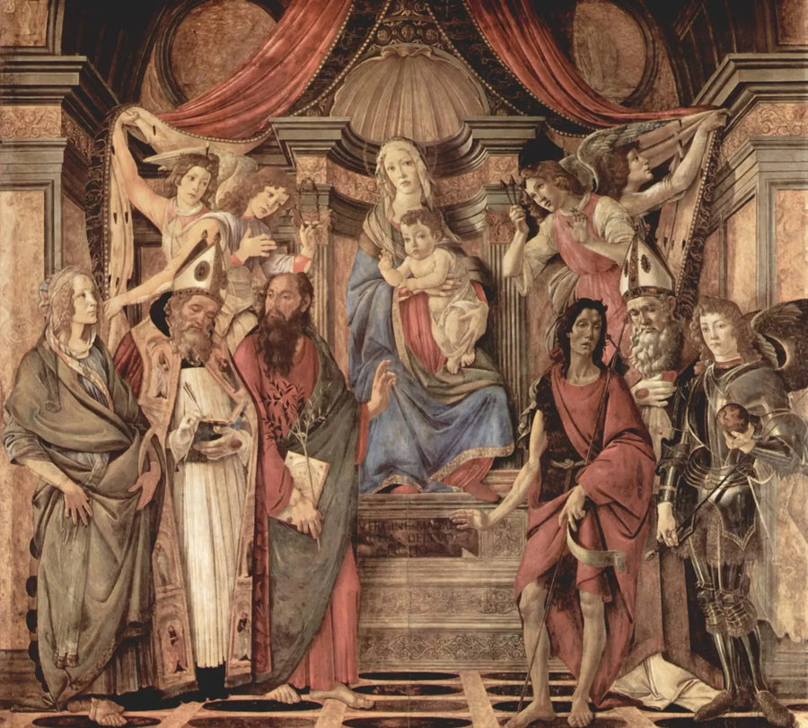 Retablo de San Barnaba - Sandro Botticelli