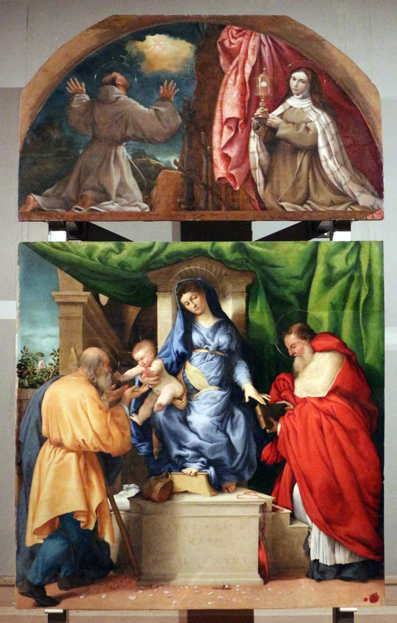 Retablo de San Francisco en Monte - Lorenzo Lotto