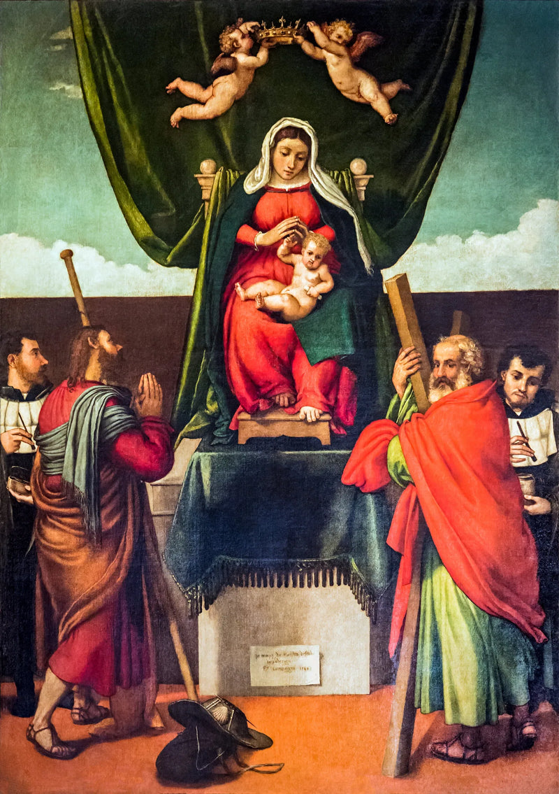 Retablo de San Giacomo dell'Orio - Lorenzo Lotto