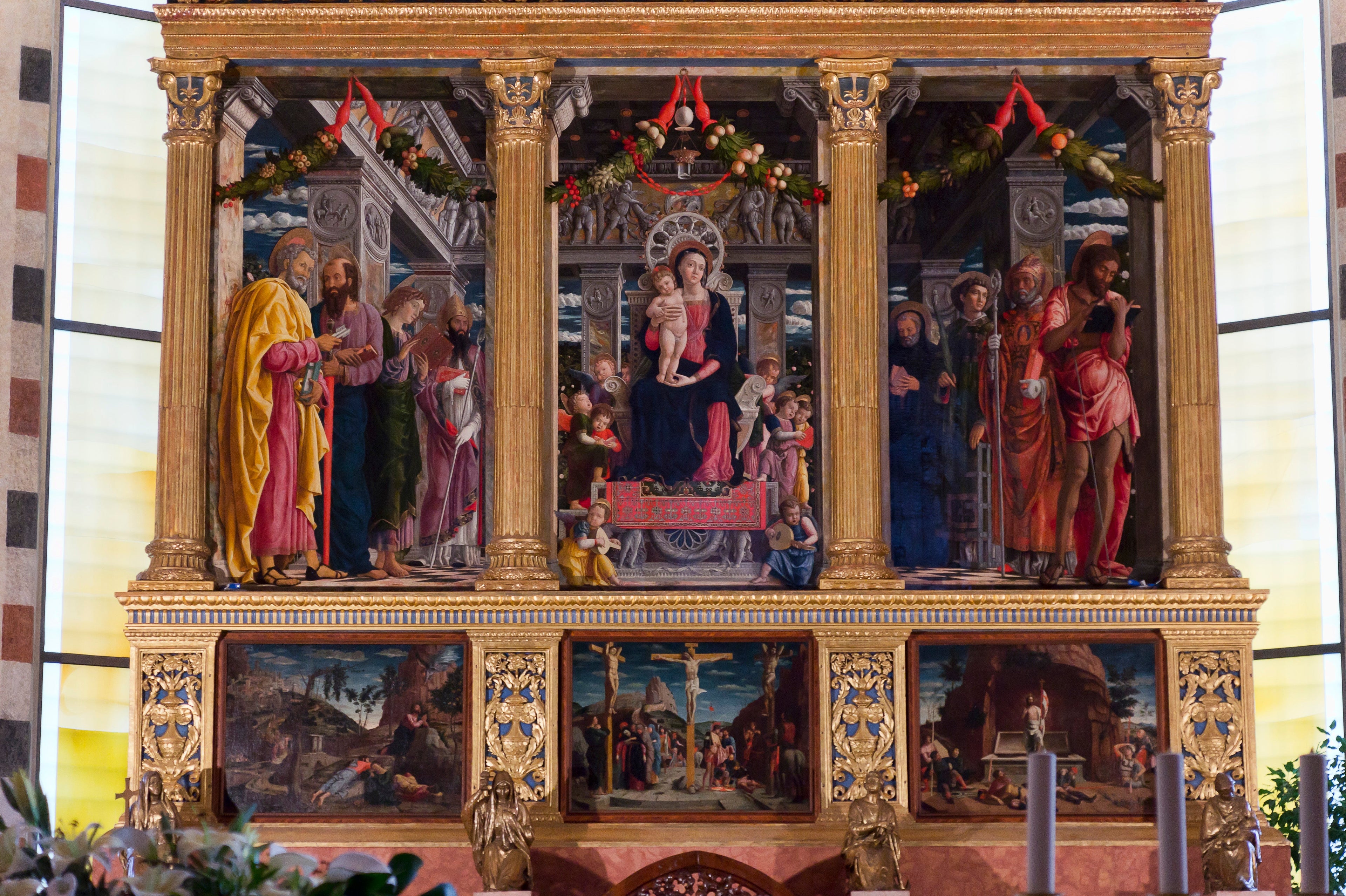 retable de San Zeno - Andrea Mantegna - Alpha Reproduction