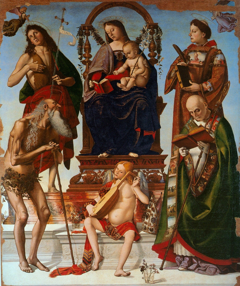 Retablo de Sant'Onofrio - Luca Signorelli