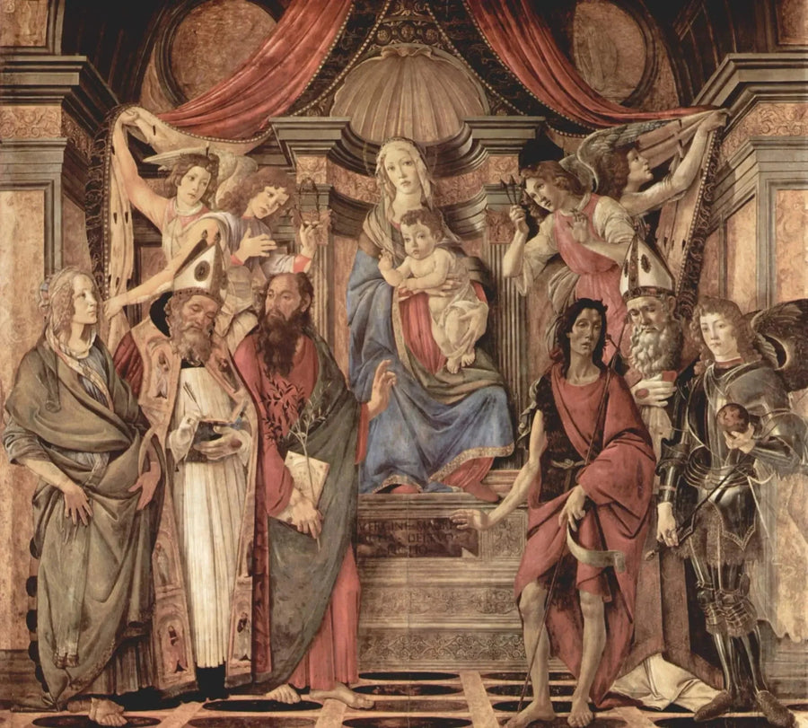 Retablo de San Barnaba - Sandro Botticelli