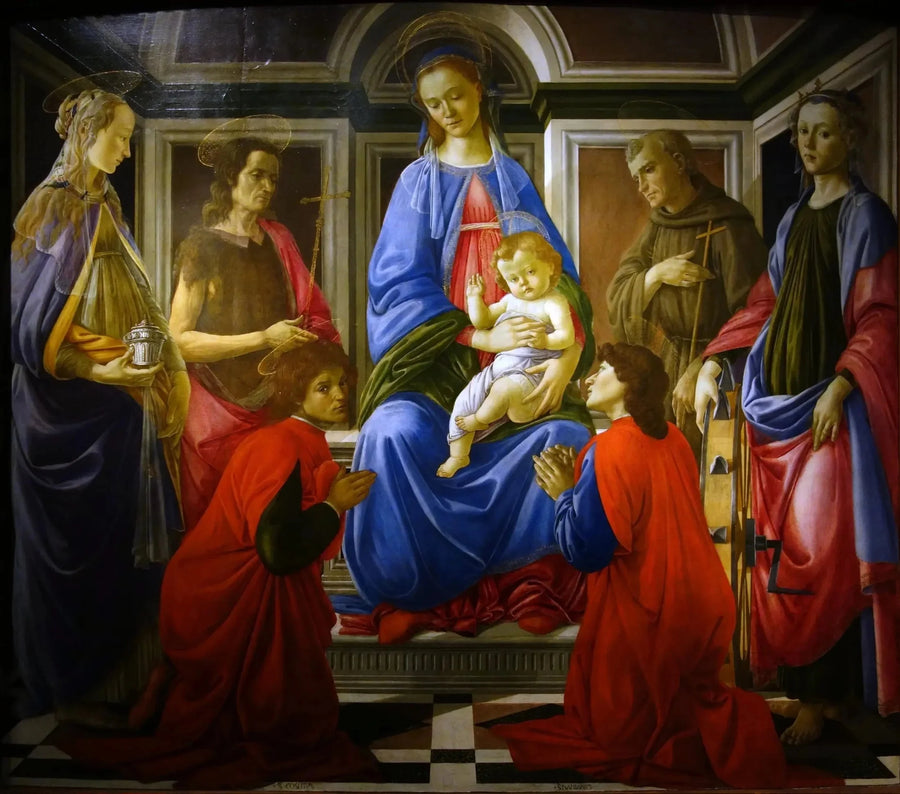 Retablo de San Ambrosio - Sandro Botticelli