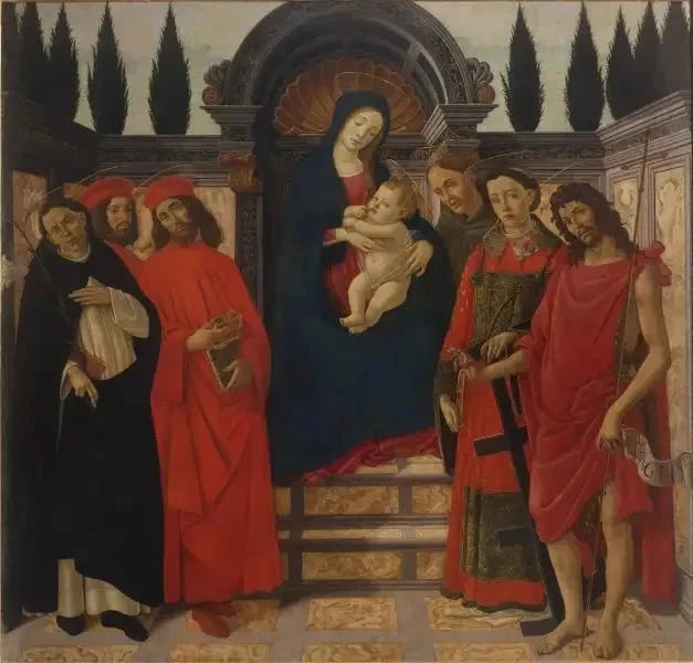 retablo del Trebbio - Sandro Botticelli