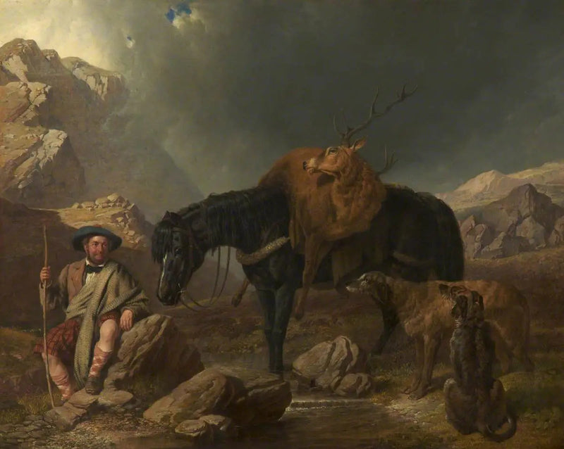 Regreso de la caza - John Frederick Herring, Sr.