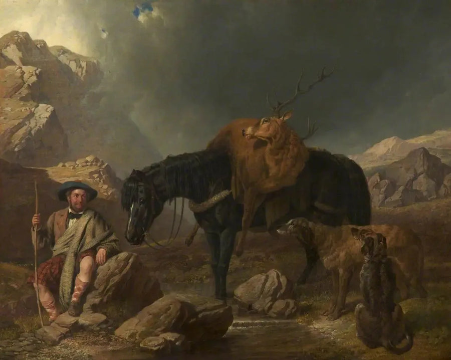 Regreso de la caza - John Frederick Herring, Sr.